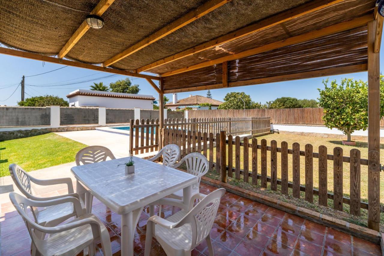 Casa Carlos Con Piscina Privada En Conil Коніль-де-ла-Фронтера Екстер'єр фото