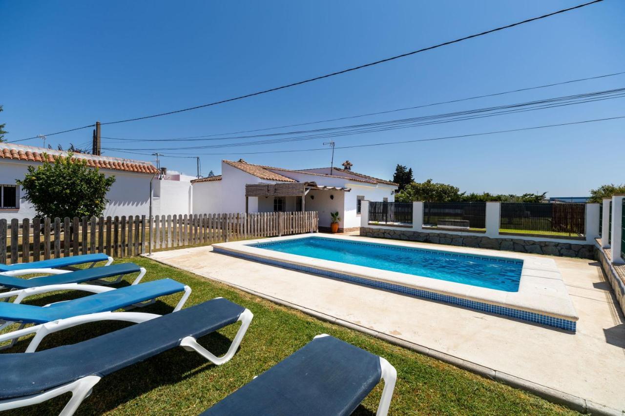 Casa Carlos Con Piscina Privada En Conil Коніль-де-ла-Фронтера Екстер'єр фото